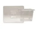 Produktbild: Kunststoff GN 1/2 Gastronormbehälter GN-Behälter + Deckel 12,5 Liter tief 200mm