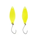 Produktbild: Trout Master Serc Spoon – Forellenköder - Trout Fishing Spoon - UL Angeln -Forellenblinker (Lemon, 1,6g)