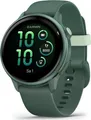 Produktbild: Garmin vívoactive 6 - 42 mm - metallisches Jaspargrün - intelligente Uhr mit Band - Silikon - Jaspergrün - Handgelenkgröße: 125-190 mm - Anzeige 3.04 cm (1.2