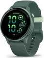 Produktbild: Garmin vivoactive 6 metallic-jasper-green/jasper-green