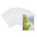 Produktbild: HERMA 7589 Fotohüllen für Ordner, 10 Stück, 20x30 cm, 1 Fach, beidseitig bestückbare Fotophan Fotosichthüllen Sammelhüllen Postkartenhüllen Prospekthüllen mit Eurolochung, weiß