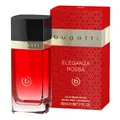 Produktbild: Bugatti ELEGANZA ROSSA EdP 60ml I Sinnliches Damen Parfüm für Jedes Alter und Jeden Anlass I Verführerische Kombination aus Pfirsich, Iris & Vanille I Floral & Fruchtig
