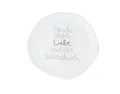 Produktbild: Räder Design Teller Hochzeit. Kleiner Teller Heute steht Liebe auf der Speisekarte