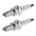 Produktbild: 2 Zündkerzen mit Flachdichtsitz NGK Aftermarket-Expertise für u.a. YAMAHA