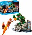 Produktbild: Playmobil® Helden-Showdown mit der Riesenechse (71831), Heroes Konstruktions-Spielset, (72 St), Made in Europe