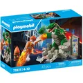 Produktbild: Playmobil 71831 Helden-Showdown mit der Riesenechse (Playmobil Action Heroes) (71831)