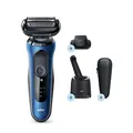 Produktbild: Braun Series 6 60-B7200cc+CCR Foil shaver Trimmer Black Blue