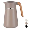 Produktbild: Thermoskanne Teesieb Edelstahl Isolierkanne Kaffeekanne Auslaufsicher 1,5L