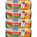 Produktbild: Reißfest & Dicht Fixierband Müllbeutel 60 l 4 x 10 Beutel tropfsichere Müllsä...