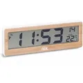 Produktbild: Ade-elektronikuhr Mit Großem Display, 21,5 X 2 X 7 Cm, Bambusrahmen