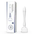 Produktbild: P-Beauty Einstellbarer Derma Stamp 140A - Microneedling Pen mit 140 hochwertigen Edelstahl Nadeln, einstellbare Länge 0-3 mm - für Aknenarben, Falten, Narben, Poren, Hautverjüngung & Cellulite