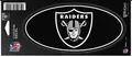 Produktbild: NFL Oakland Raiders WCR07555014 Chrom-Aufkleber, 7,6 x 17,8 cm
