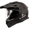 Produktbild: LS2 MX702 Pioneer II Solid Motocross Helm, schwarz, Größe L für Männer