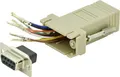 Produktbild: Digitus D-SUB Adapter D-SUB-Buchse 9pol. - RJ45-Buchse 1 St.