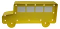 Produktbild: MARQUEE LIGHTS LED Dekolicht Schoolbus, LED fest integriert, Warmweiß, Wandlampe, Tischlampe Schulbus, Fahrzeug mit 15 Leuchtmittel - 23x11cm
