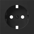 Produktbild: GIRA 4920005 Abdeckung für Steckdose System 55 schwarz