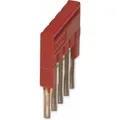 Produktbild: Phoenix Contact Red 5 Position Jumper (3213043)