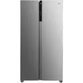 Produktbild: Beko GNO5322XPN Side-by-Side-Kühlschrank, 532 l Gesamtvolumen, 347 l Kühlteil, 185 l Gefrierteil, Multifunktionsdisplay, Schnellkühlung, Türalarm, Edelstahl-Optik [Energieklasse E]