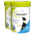 Produktbild: CANOSAN 4% Pellets 2X 1300 g Ergänzungsfuttermittel für Hunde