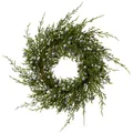 Produktbild: Kunstkranz Künstlicher Wacholderkranz mit Beeren 22 - 25cm, Gasper