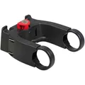 Produktbild: KLICKfix Lenkeradapter E Universal, für Adapterplatten, 22-26 & 31,8 mm, für E-Bike-Displays, max. 7 kg, mit Schloss