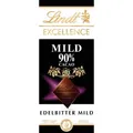 Produktbild: Lindt Tafelschokolade Excellence Mild, 90% Kakaogehalt, 100g