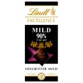 Produktbild: Lindt Excellence Schokolade Edelbitter mild 90% Cacao 100g