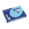 Produktbild: Clairefontaine 1282C - Ries Druckerpapier / Kopierpapier Trophee, Pastell Farben, DIN A4, 120g, 250 Blatt, Alize Blau, 1 Ries