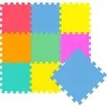 Produktbild: Littletom Spielmatte, Mehrfarbig, Kunststoff, Quadratisch, 30x30 cm, waschbar, Teppiche & Böden, Teppiche, Teppich Kinderzimmer