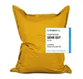 Produktbild: Lumaland Sitzsack XXL Bean Bag Riesen-Sitzkissen 380L 140x180cm Special Edition, Wasserfester Indoor & Outdoor BeanBag mit EPS-Perlen