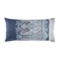 Produktbild: Bassetti SABBIONETA Kissenhülle zu Bettwäsche aus 100% Baumwollsatin in der Farbe Blau B3, Maße: 40x80 cm - 9331453