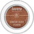Produktbild: lavera Signature Colour Eyeshadow -Amber 07- bronze - Bio-Mandelöl & Vitamin E - Vegan - schimmernd - Intensive Farbabgabe (1 Stück), 2.0 gramm