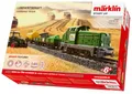 Produktbild: Märklin 29653 Start up Startpackung „Landwirtschaftszug“ – Modelleisenbahn Spur H0, digital, mit Gleisoval, Weichen, Landmaschinen & Märklin Power Control Stick – Einsteiger & Familien