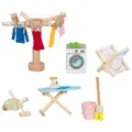 Produktbild: GOKI Puppenmöbel Accessoires Waschküche aus Holz für Puppenhaus 51461  NEU