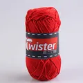Produktbild: ROLLER Strickgarn Twister Ibiza - rot - 50g