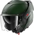 Produktbild: SHARK, Modularer Motorradhelm OXO BLANK Dark Green Mat G02, XL