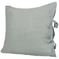 Produktbild: beties Heimtextil Kissenbezug, Grau, Naturmaterialien, Uni, Quadratisch, 80x80 cm, Oeko-Tex® Standard 100, Hergestellt in Europa, Schlaftextilien, Bettwäsche