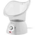 Produktbild: Clatronic® 2in1 Gesichtssauna und Inhalationsgerät | Face Steamer inkl. Aromaaufsatz & Inhalator | zur kosmetischen Gesichtspflege & Inhalation | 3-Stufen für bedarfsgerechte Dampfdosierung | GS 3656
