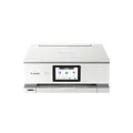 Produktbild: Canon PIXMA TS8751 Multifunktionsdrucker 3in1 (Tintenstrahl,Drucken, Kopieren, Scannen, A4, 10,8 cm Touch LCD, WLAN, Duplexdruck, 2 Papierzuführungen, 2 x 100 Blatt, 6 Separate Tinten) weiß