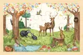 Produktbild: 57308 – Einlegepuzzle Auf der Lichtung – 24-teiliges Kinderpuzzle aus Holz mi...