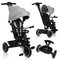 Produktbild: Dreirad und Kinderwagen Lionelo Berry bis zu 25 kg Dreirad-Drehsitz 360° Grau
