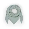 Produktbild: Neu hutch&putch Musselin-Halstuch Unisex 135cmx135cm - Dreieckstuch Erwachsene aus Bio Baumwolle - Schal für Erwachsene - weiches Musselin Halstuch (Aquamarine)