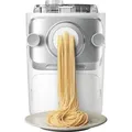 Produktbild: Philips Pastamaker Nudelmaschine 7000 Series inkl. Formaufsätzen für Spaghetti, Lasagne uvm., 200 W, Weiß (HR2660/00) - Weiß