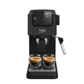 Produktbild: Beko CEP5302B Espressomaschine, integrierter Milchaufschäumer, 1,1 l, 15 bar, Schwarz, 14,5 x 42,5 x 35,5 cm