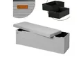 Produktbild: Casaria Sitzbank, Cord Grau Faltbar inkl. Boxen 114x38cm 300kg Belastbarkeit Wohnzimmer