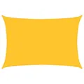 Produktbild: vidaXL Sonnensegel, UV Schutz Sonnenschutz für Terrasse Balkon Garten, Windschutz Wetterschutz Rechteckig, Sonnendach, 160g/m² Gelb 4x5m HDPE