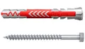 Produktbild: Fischer 538257 DuoPower S Dübel mit Schraube 10x80mm 10 Stück