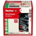 Produktbild: Fischer DUOPOWER 10x80 S mit Sechskant-Sicherheitsschraube 7,0 x 107,  538257