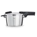 Produktbild: Fissler Vitaquick/Schnellkochtopf (4,5 L, Ø 22 cm) Edelstahl-Dampfkochtopf, 2-Garstufen, inkl. Einsatz, Made in Germany - Induktion