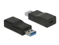 Produktbild: DeLOCK Adapter USB 3.0 A Stecker > USB Type-C B Aktiv Schwarz Neu